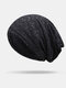 Women Knitted Headband Beanie Cap Print Turban Outdoor Beanie Cap - #01