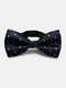 Men Dacron Dot Striped Cashew Flowers Pattern Jacquard Bowknot Formal Suit Banquet Bow Tie - #07