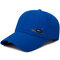 Men's Summer Breathable Adjustable Mesh Hat Quick Dry Cap Outdoor Sports Climbing Baseball Cap - Blue