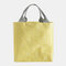 Women Insulated Picnic Outdoor Commute Meal Bag Handbag - Yellow