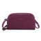 Women PU Leather Solid 8 Card Slot Card Bag Multi-slot Phone Bags Leisure Crossbody Bags - Red