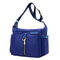 Women Nylon Newest Crossbody Bag Shopping Bag Shoulder Bag - Blue