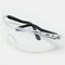 Unisex Anti-fog Goggles Flu-proof Transparent Glasses - White