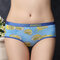 Print Low Rise Hip Lifting Soft Breathable Panties - #03