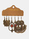 3 pezzi di orecchini da donna a forma di goccia della Boemia set regalo di gioielli orecchini pendenti con nappa - #02