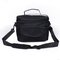 Multi-functional Oxford Cloth Messenger Insulated Bag Outdoor Ice Bag Picnic Bag Shopping Bag - Black