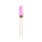 Trendy Gradient Natural Stone Handmade U-shaped Hairpin Colorful Alloy Hair Fork Chic Jewelry - 01