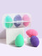 3 Pcs Makeup Puff Set Wet-Dry Dual-Purpose Beauty Egg Makeup Tool - #01