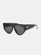 Unisex PC Full Frame Wide-leg UV Protection Oversized Fashion Sunglasses - #01