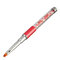 1Pcs Crystal Gradient Nail Art Pen Gel Nylon Hair Brush  - Red