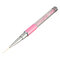 1Pcs Crystal Gradient Nail Art Pen Gel Nylon Hair Brush  - Pink