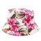 Printed Double-sided Wearable Sun Hat Summer Outdoor Collapsible Bucket Cap - #08