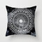45cm Mandala Cotton Linen Printing Pillowcase Home Car Sofa Cushion Cover - #9