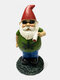 21-types 1PC Mini Resin Garden White Beard Gnome Dwarf Moss Micro-landscape Bonsai Decor Desktop Ornament - #21