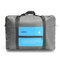 Foldable Travel Luggage Storage Bag Waterproof Folding Handbag Shopping Pouch - Blue