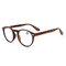Womens Mens Cheap Reading Glasses Colorful Best Folding Fashion Cute Round Prescription Glasses  - Leopard