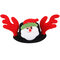 Pet Hat Dog Halloween Christmas Wig Set Cat Funny Headwear Supplies - #1