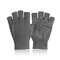 Men Winter Warm Non-slip Wear Resistant Convenient Gloves Outdoor Skiing Driving Half-finger Gloves - Grey
