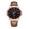 Business Fashion Quartz Watch Soft Leather Simple Dial Waist Watch For Men - 02