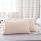 2pcs 50*76cm/50*101cm Solid Rectangle Pillow Cases for Home/Hotel Pillowcases without Pillow Core 12 Colors - Beige