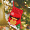 New Year Vintage Christmas Stocking Snowman Bag Gift Sock Ornament Socks For Christmas Tree - B