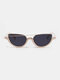 JASSY نظارة شمسية ريترو فاشن كاجوال بنصف إطار معدني UV للجنسين - #02