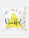1 PC Plush Brief Fashion Pattern Decoration In Bedroom Living Room Sofa Cushion Cover Throw Pillow Cover Pillowcase - #12
