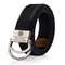 125CM Mens Canvas Double Ring Zinc Alloy Buckle Belt Outdoor Military Tactical Jeans Waistband - #10