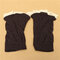 Women Lace Knitting Wool Twill Twist Boots Socks Leg Warmers Short Socks - Dark Gray