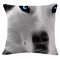 Honana 45x45cm Home Decoration 3D Animal Fluorescence 6 Optional Patterns Cotton Linen Pillow Case - #4