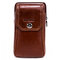 Genuine Leather Waist Bag Vintage Multi-functional Phone Bag Crossbody Bag For Men - #4