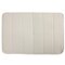 40x60cm Coral Velvet Memory Foam Rug Bathroom Mat Soft  Non-slip Floor Carpet - Creamy White
