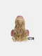 30 Colors Long Straight Curly Hair Extensions Corn Permed No-Trace Wig Piece - #19