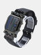 Binary LED Display Creative Watch Fashionable Electronic Digital Watches - Black