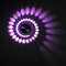 創造的なLEDカラフルな通路ライト現代の天井壁ランプKTVバー気分家の装飾 - 紫