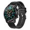 1.3'' Full-round Touch Screen 60 Days Standby Heart Rate Blood Pressure Monitor Customized Dials IP68 Water Resistant Smart Watch - Black
