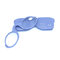 Mens Women Reading Glasses Silicone Nose Clip Optical Glasses Presbyopic Glasses With Case Lanyard - Grey