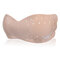 Sexy Invisible Push Up Silicone Strapless Bras - Nude