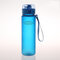 560ml BPA Free Leak Proof Sports Water Bottle High Quality Tour Hiking Portable Bottles - Blue