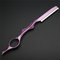  Professional Hairdressing Knife Haircut Razor Eyebrow Trimmer Barber Cutting Shear - Pink
