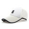 Mens Womens Summer Acrylic Mesh Visor Baseball Cap Outdoor Casual Breathable Adjustable Sports Hat - White