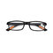 New Unisex Reading Glasses Super-Elastic Light Portable Presbyopic Glasses 1.00- 2.50 Diopter - Black