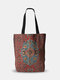 Women Canvas Bohemia Ethnic Pattern Shoulder Bag Handbag Tote Shopping Bag - 6