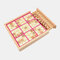 Wooden Sudoku Nine Palace Game Chess Pupils Logic Thinking Children Puzzle Game Toy Chess Board - Pink