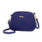Women Nylon Casual Crossbody Bag Multi-pocket Casual Shoulder Bag - Blue