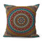 Mandala Pattern Printing Cotton Linen Sofa Cushion Pillow Cover Waist Cushion Cover - #12