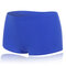 Women Ice Silk Seamless Cotton Crotch Boyshort Panties - Royal Blue