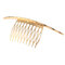 Fashion Hairpin Accessories Bump Surface Decorative Silver Gold Hair Pins Sweet Jewelry for Women - Gold