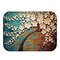 Árvore de pintura doméstica Padrão Tapete de chão de flanela de coral Tapete de porta Tapete antiderrapante - #3