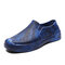 Men Casual Light Weight Slip-on Closed Toe Outdoor Cave Sandals - Blue